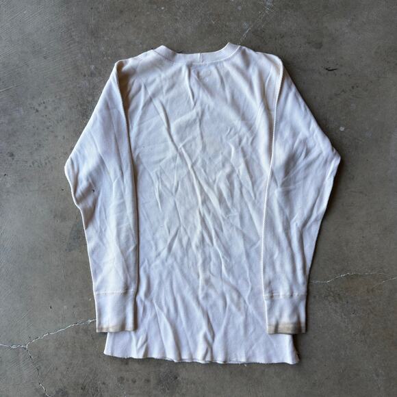 VINTAGE Y2K CARHARTT WAFFLE KNIT LONG SLEEVE THERMAL WARM FALL WINTER MEN MEDIUM - Picture 3 of 6